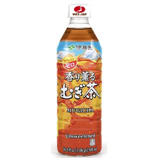 Nước uống trà lúa mạch Mugicha không đường - Itoen 500ml-Thùng-24chai