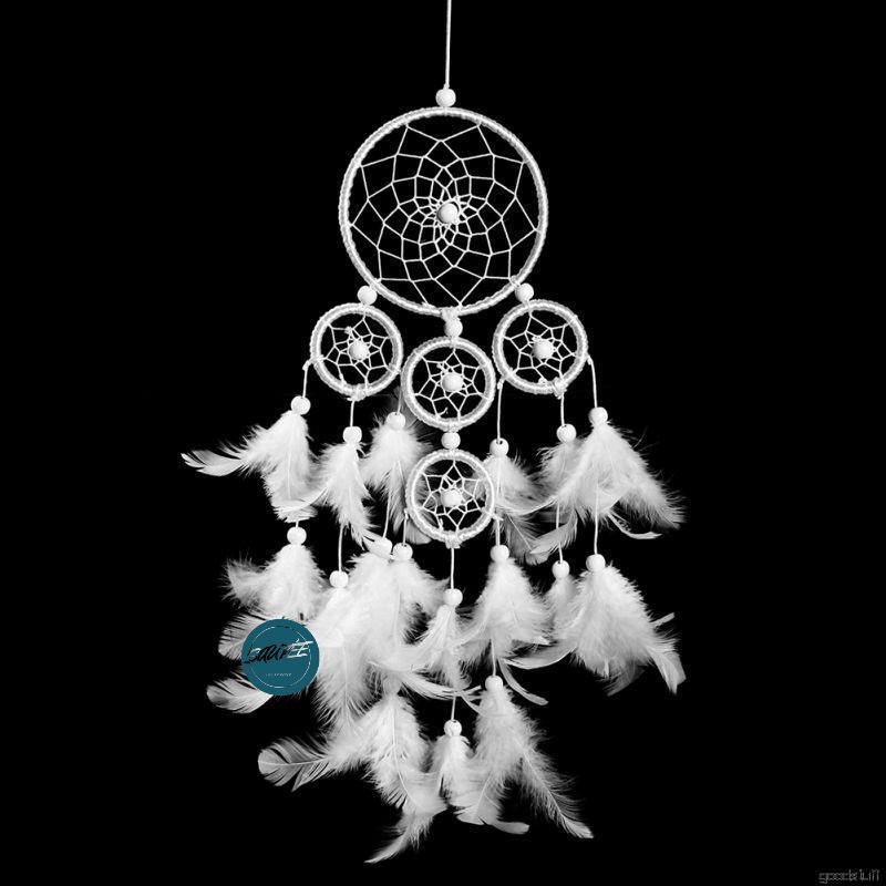 Dreamcatcher treo tường handmade White Star decor trang trí nhà, văn phòng mã DRD26