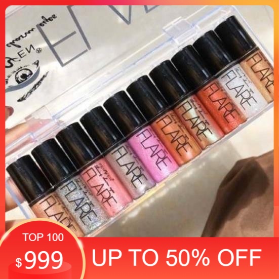 SÉT NHŨ MẮT FLARE/Set màu nhũ đa năng cuốn hút như vì sao đêm