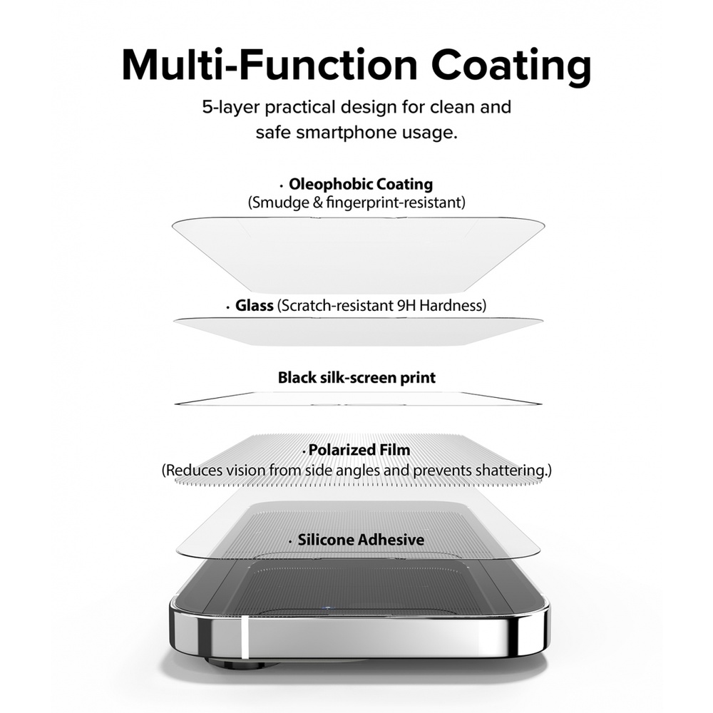 CL Ringke Chống Nhìn Trộm iPhone 15 Pro Max /15 Pro/15/ 14 Pro Max / 14 Pro/ 14 Plus/ 13 Pro Max