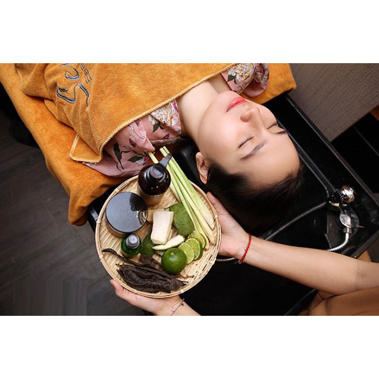 HCM  - Liệu trình gội đầu và massage dưỡng sinh tại Paradise Spa