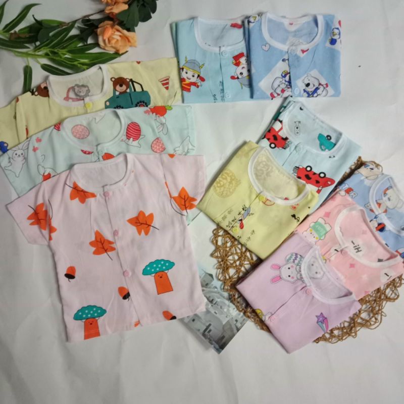 Áo Cộc Vải Lanh Mềm Mát Mùa Hè Cho Bé Trai, Bé Gái 3-10kg