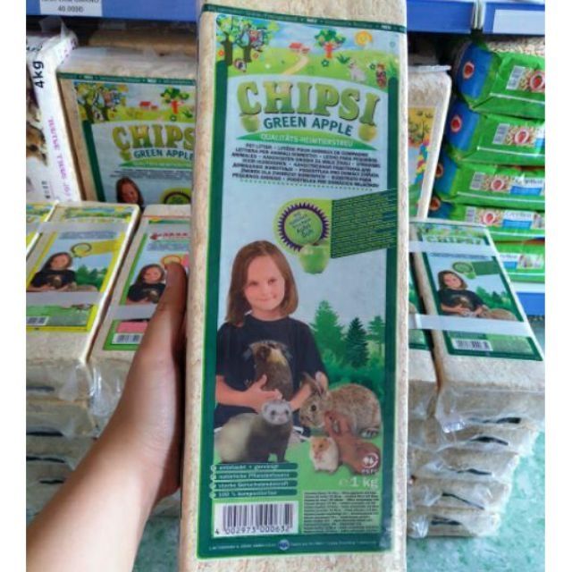 MÙN CƯA THƠM CHIPSI 15L CHO HAMSTER