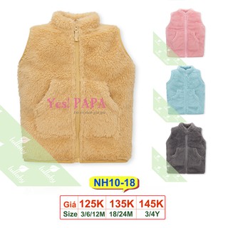 Áo gile lông lullaby nh10-18