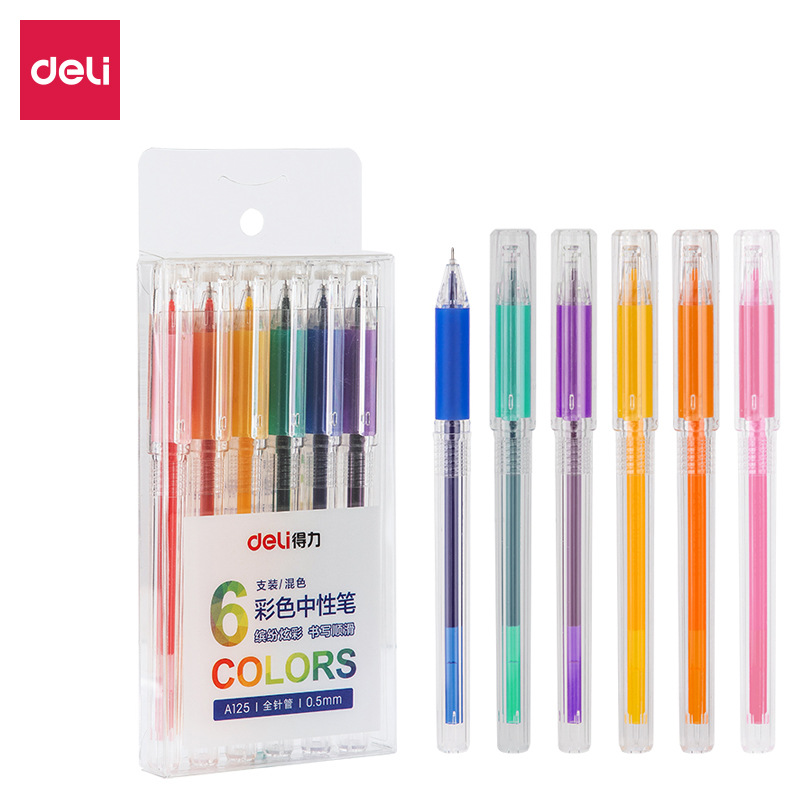 Bút bi nhiều màu sắc cỡ ngòi 0.5mm mã sản phẩm A125