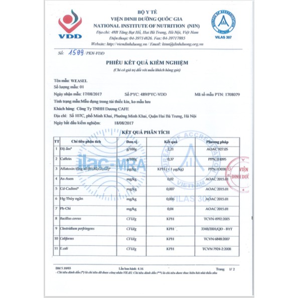 Cà phê Chồn Weasel rang mộc - Xay nguyên chất - 150g/gói - Đậc sản - DƯƠNG CAFE | BigBuy360 - bigbuy360.vn