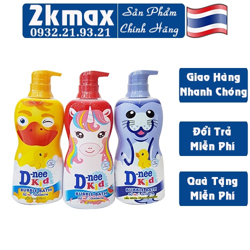 Sữa tắm gội Dnee Kid hình thú 400ml