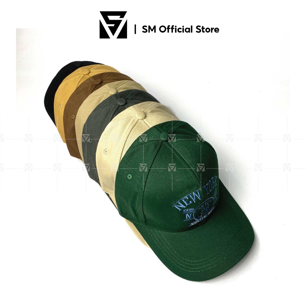 Mũ lưỡi trai nón kết thêu chữ Newyork mũ nón thời trang nam nữ ulzzang Hàn Quốc - Soulmate Store
