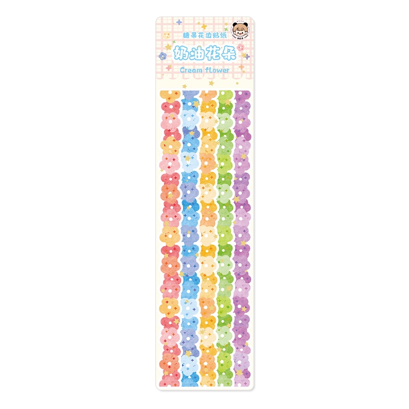 Bộ 20 Tờ Băng Keo Họa Tiết Ngôi Sao Kawaii Kẹo