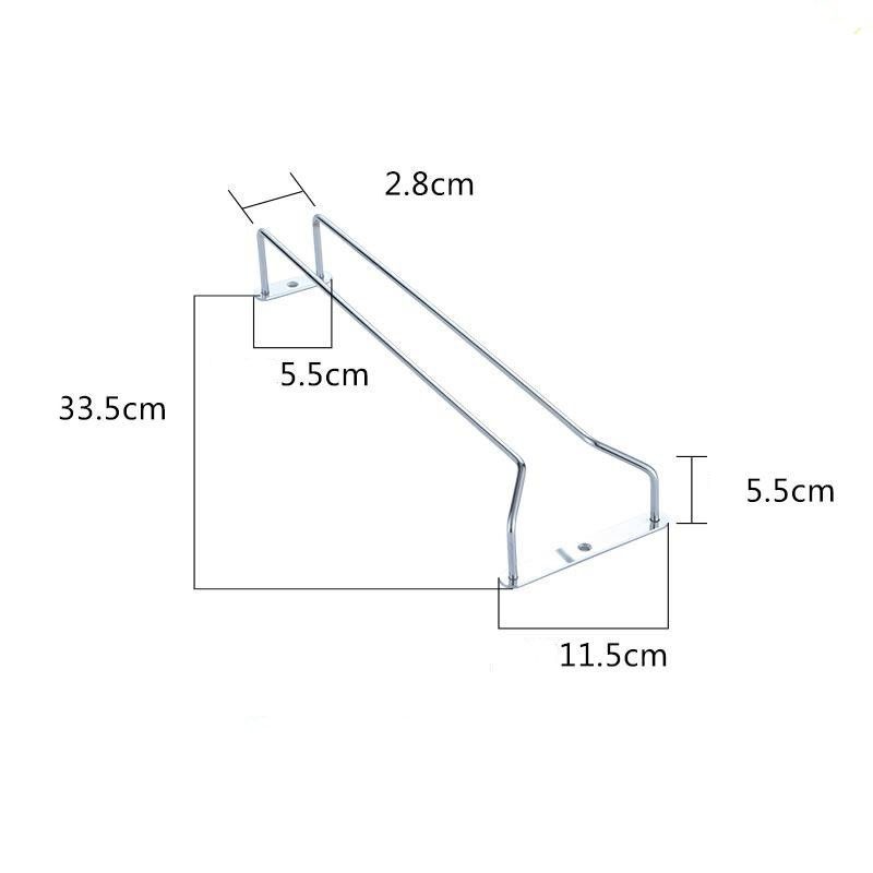 GIÁ TREO LY QUẦY BAR- INOX 304