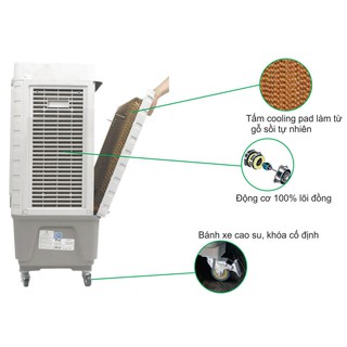 Máy làm mát sử dụng công nghệ đá khô iFan-650
