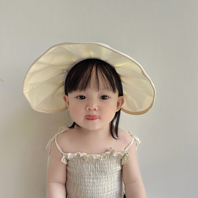 Nón Vành Tròn Chống Nắng Kiểu Dáng Thời Trang Cho Bé
