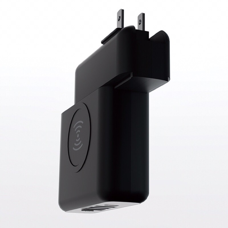 Pin sạc dự phòng REMAX RPP-145 10000mah Sạc không dây 20W kèm dây sạc lightning, typeC 5v 9v 12v sạc laptop -BH12 tháng