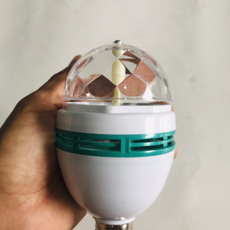 Đèn cầu xoay mini