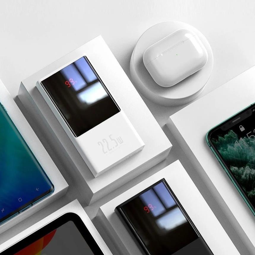 Pin Sạc Dự Phòng - Sạc Nhanh Baseus Super Mini Digital Display Power Bank