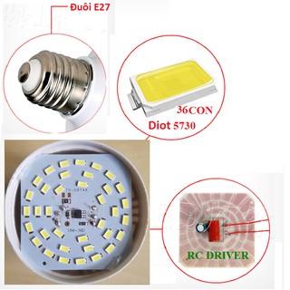 Bóng đèn LED tiết kiệm 18w