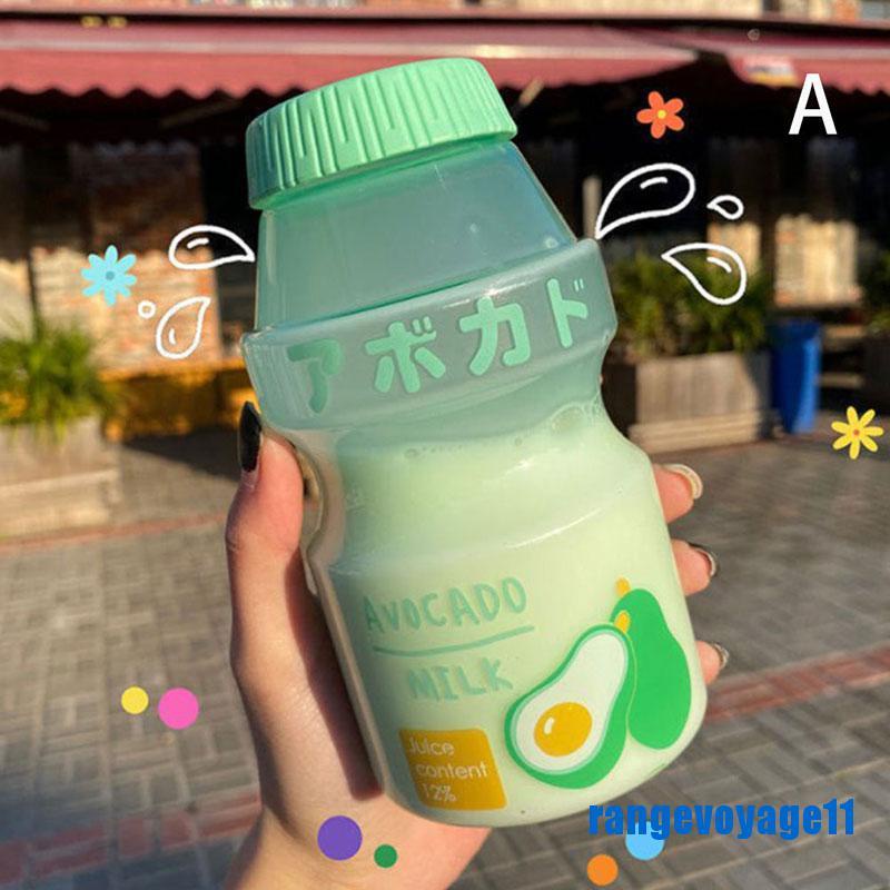 Bình Nước Nhựa Dung Tích 480ml Thiết Kế Dễ Thương