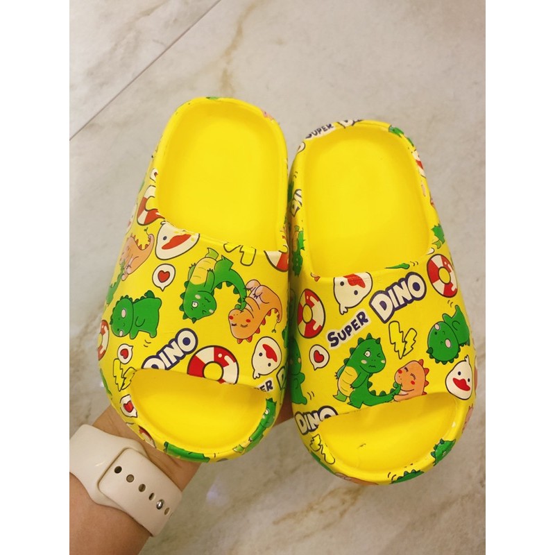 FREESHIP DÉP BÁNH MÌ HOẠ TIẾT KHỦNG LONG CUTE CHO BÉ