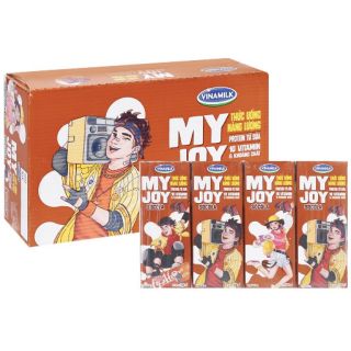 1 LỐC THỨC UỐNG NĂNG LƯỢNG VINAMILK VỊ SÔ CÔ LA 180ML x 4HỘP