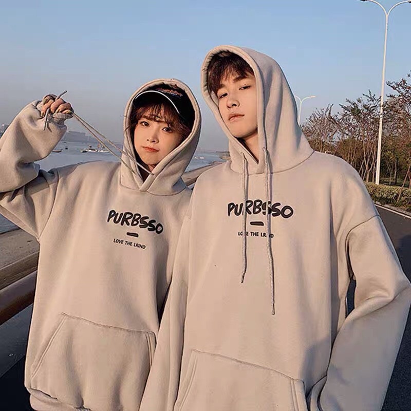 [RẺ VÔ ĐỊCH] Hoddie nỉ chữ hai mẫu màu nude from thụng (hàng sẵn) | BigBuy360 - bigbuy360.vn