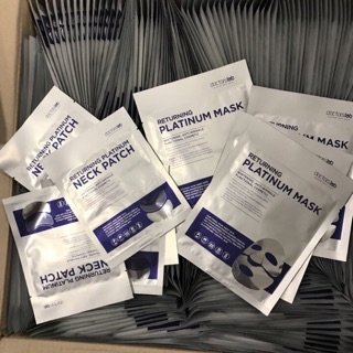 Combo 10 mask trắng da ReturningPlatinumMask hàn quốc
