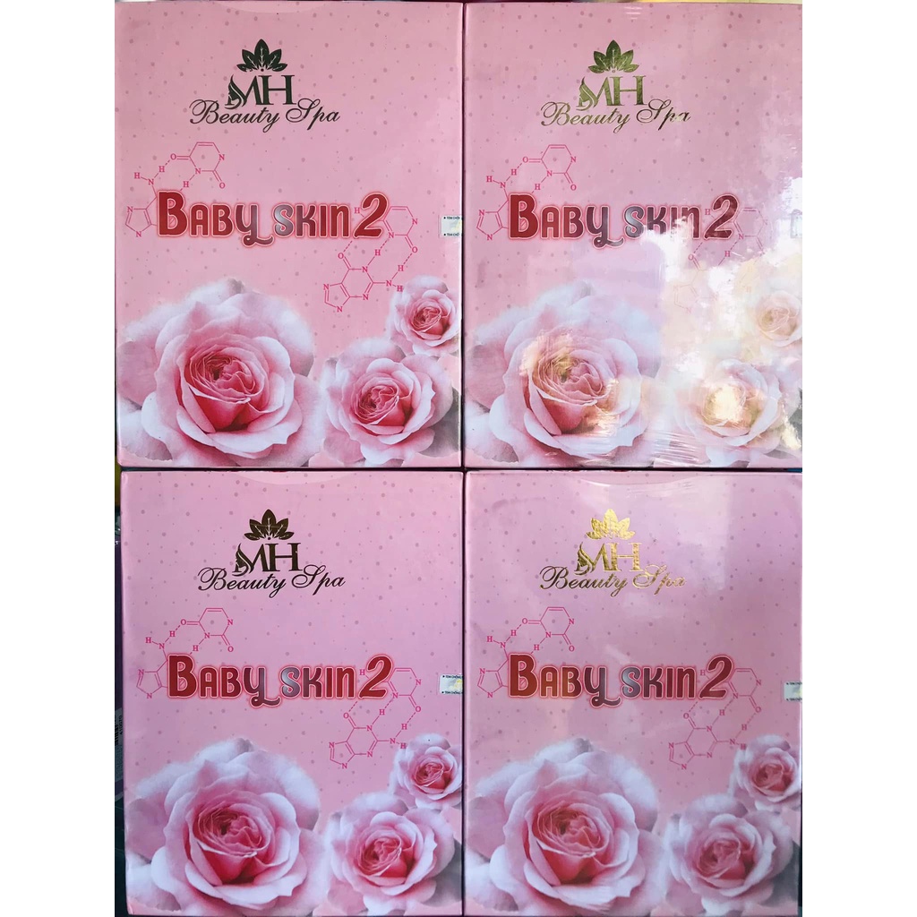 Bộ Dưỡng Da Mặt [Freeship] Baby skin 2 MH Beauty Spa