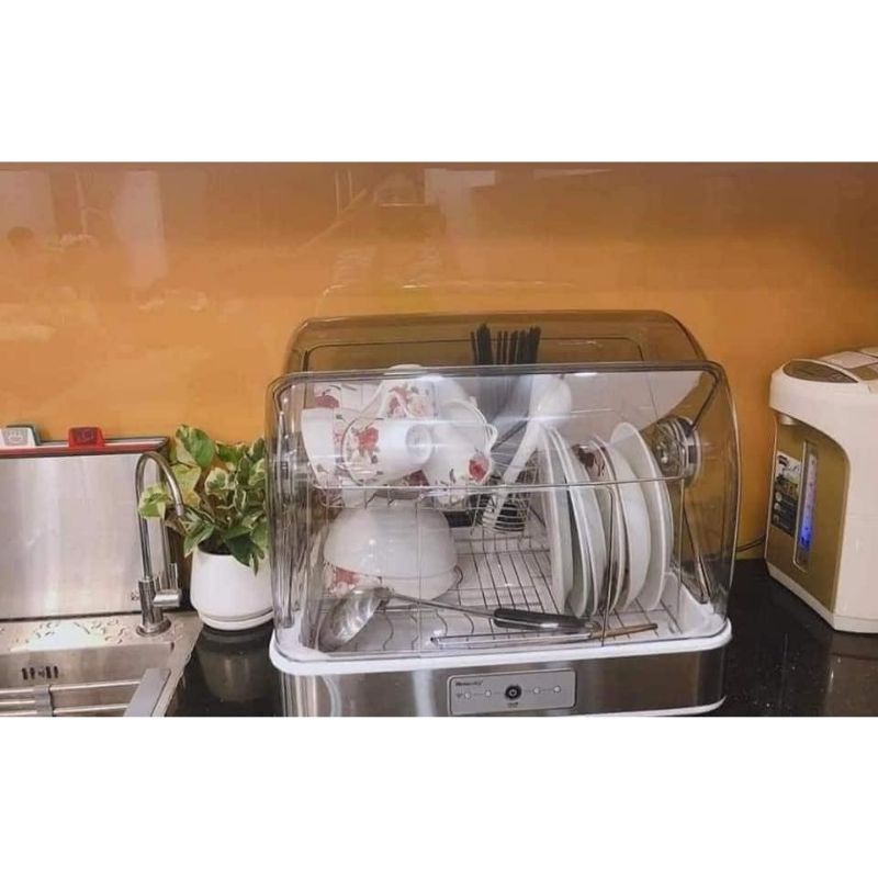 Máy Sấy Và Tiệt Trùng Chén Bát Heimchef Hàn Quốc , Bảo Hành 12 Tháng
