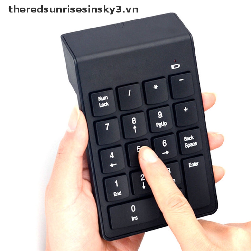 Bàn PhíM mini Không Dây 2.4g 18 PhíM Cho PC