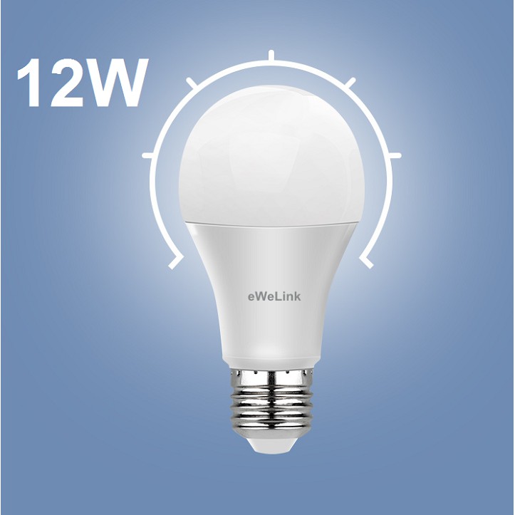 Bóng Đèn LED Tiết Kiệm Năng Lượng 12W Trơn eWeLink