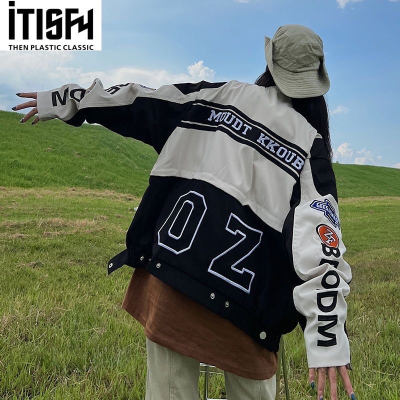 Áo bomber cá tính có thể tách thành set lạ mắt hàng taobao