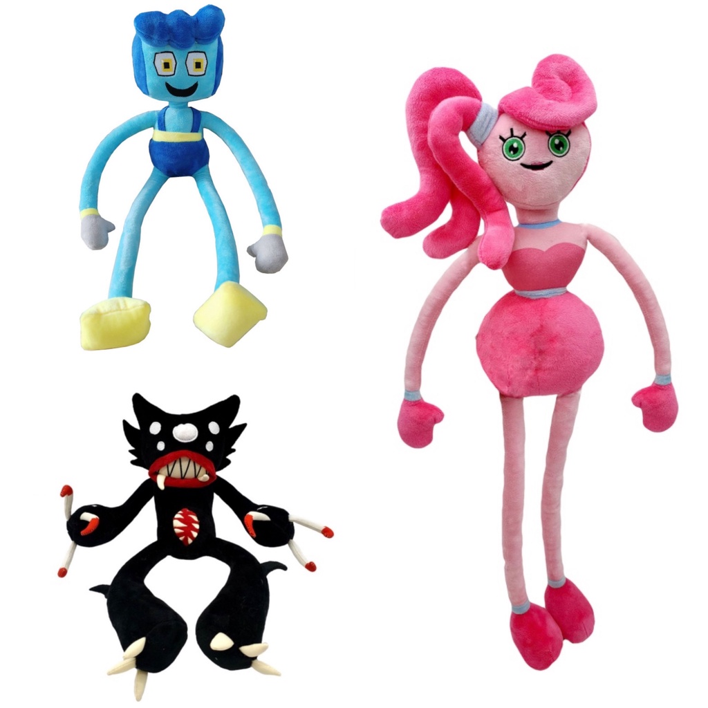 Poppy Playtime 63cm mommy daddy huggy và son cho bé Huggy Wuggy Đồ chơi búp bê nhồi bông hình chú nhện Killy Willy trong cho Quà trẻ em
