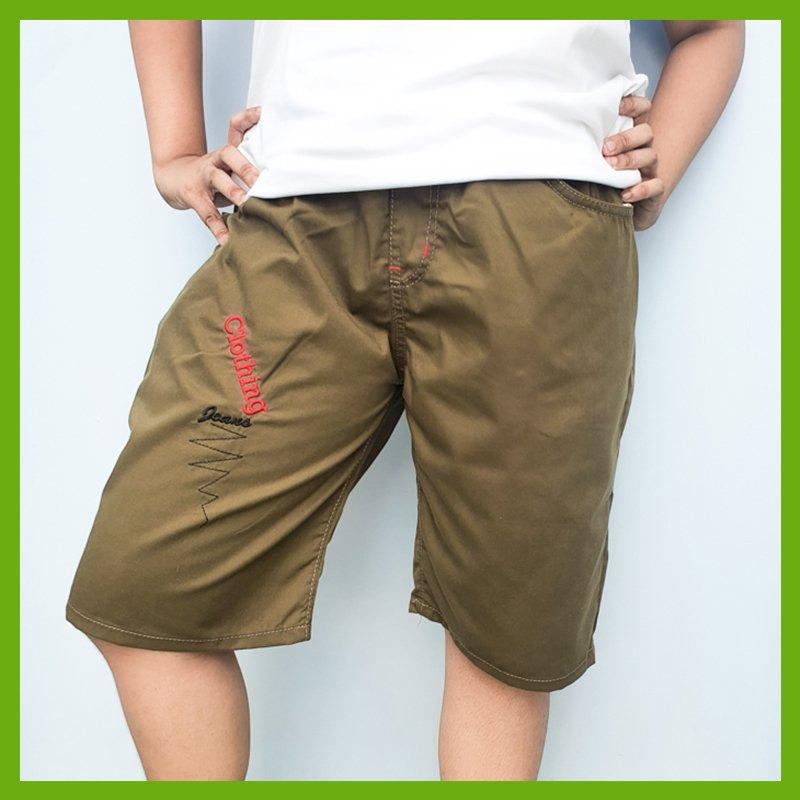 Quần cho bé trai chất liệu kaki co giãn, quần short cho bé 25kg đến BIGSIZE 60kg - NH SHOP