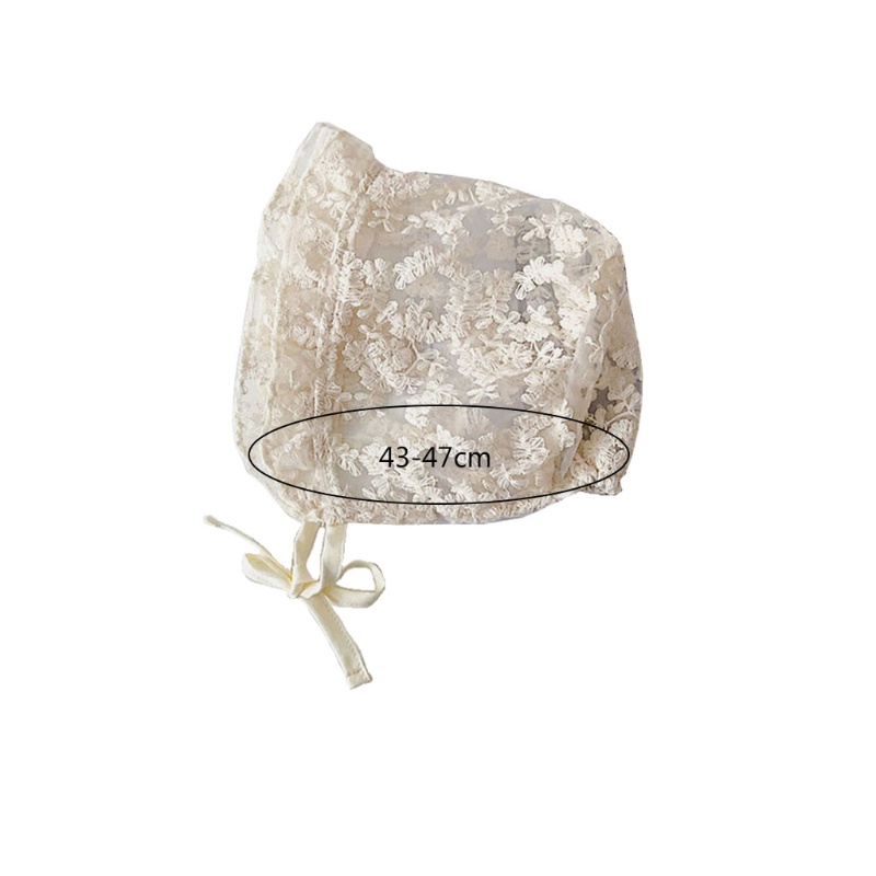 Mũ Ren Hoa Chụp Ảnh Công Chúa Cho Bé Gái