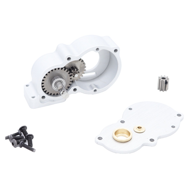 Hộp Số Truyền Động Bằng Kim Loại LCG Cho Xe Điều Khiển Crawler Axial SCX10 I II III Tỉ Lệ 1 / 10