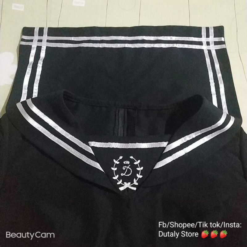 Girl 40 - Set cosplay theo art, đồng phục thủy thủ seifuku đen | BigBuy360 - bigbuy360.vn