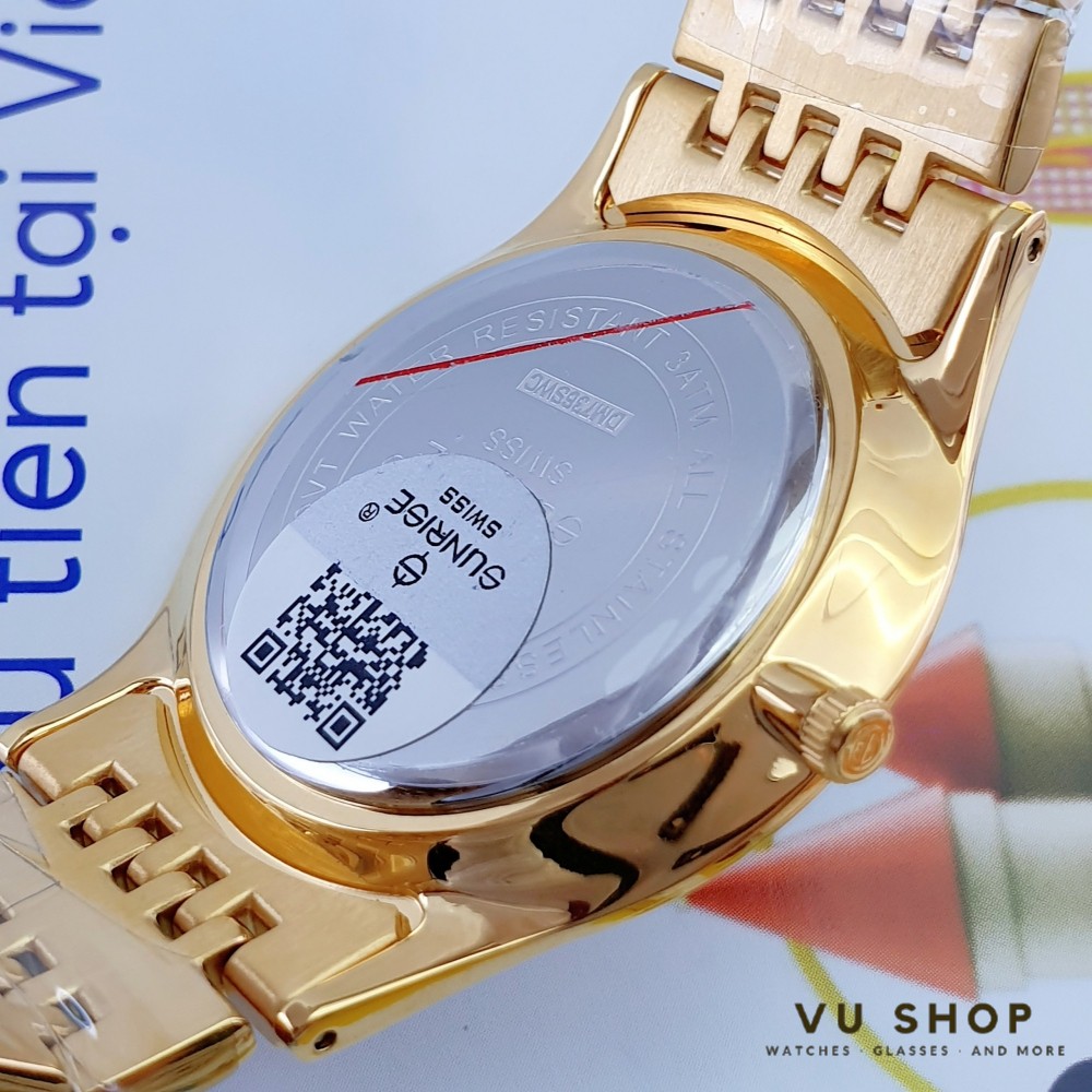 Đồng hồ nam SUNRISE DM736SWC - Siêu mỏng