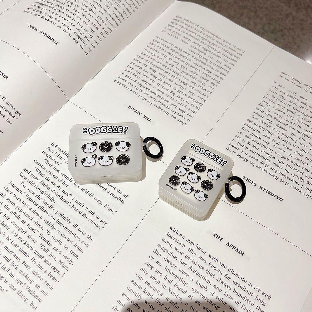 Vỏ Airpod Ốp Case Bảo Vệ Tai Nghe Bao Đựng Tai Nghe Không Dây Bluetooth 1/2/Pro/i12/i9/i7/tws Chống Va Đập Doggies