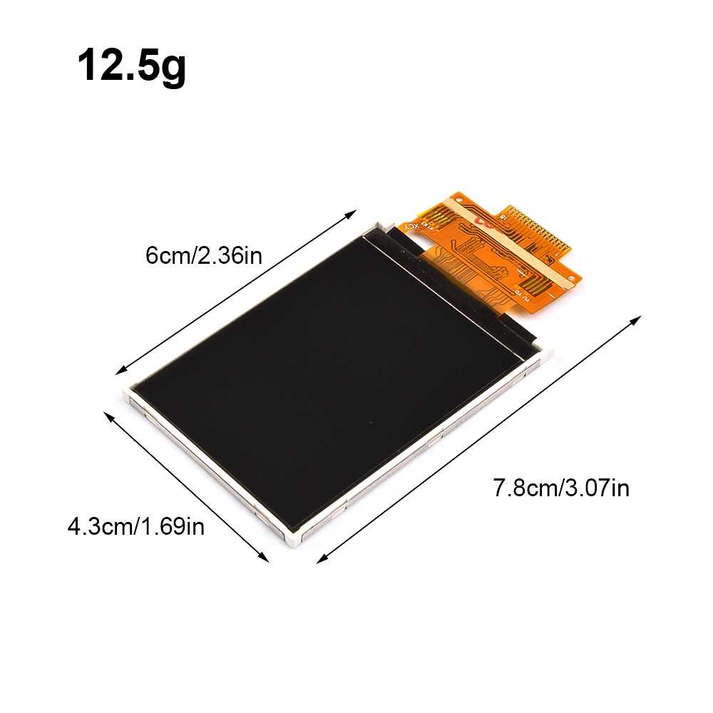 Mô đun màn hình LCD pcbfun 2.4 inch tft độ phân giải cao không chạm 2.8-3.3V 240x320 4 dây ILI9341