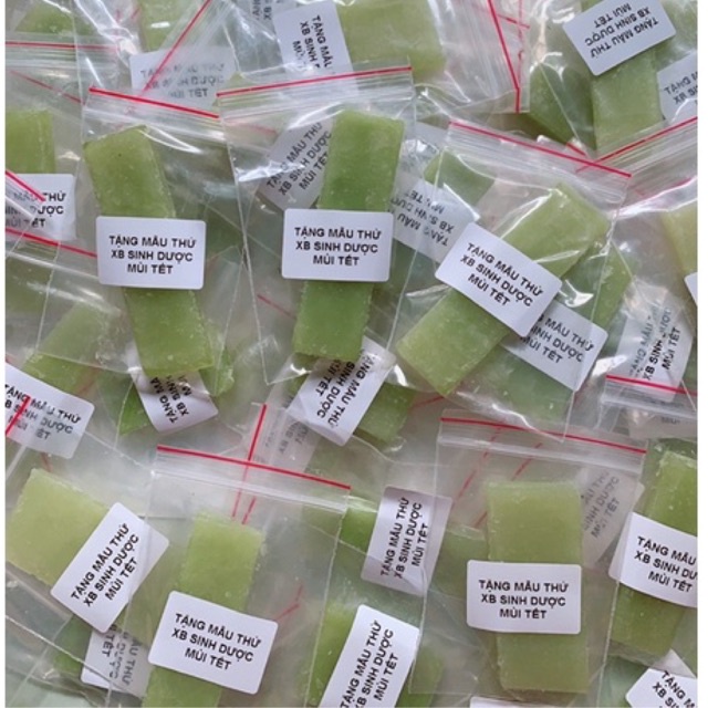 TẶNG VỤN XÀ BÔNG MÙI TẾT 10GR DÙNG THỬ KHI MUA XÀ BÔNG SINH DƯỢC ( QUÀ TẶNG KHÔNG BÁN)