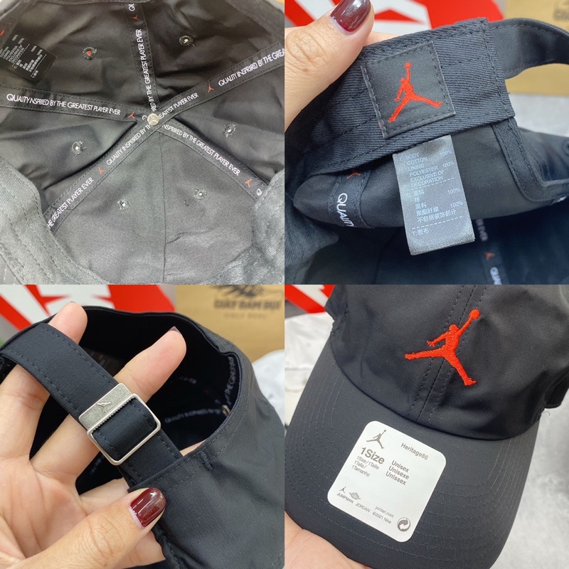 Nón lưỡi trai jodan Heritage86 chính hãng