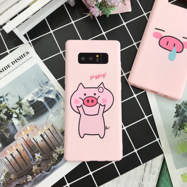 Ốp lưng dẻo Galaxy J6 | S8plus | S9plus | Note 8 - Ốp dẻo in hình nhân vật ngộ nghĩnh