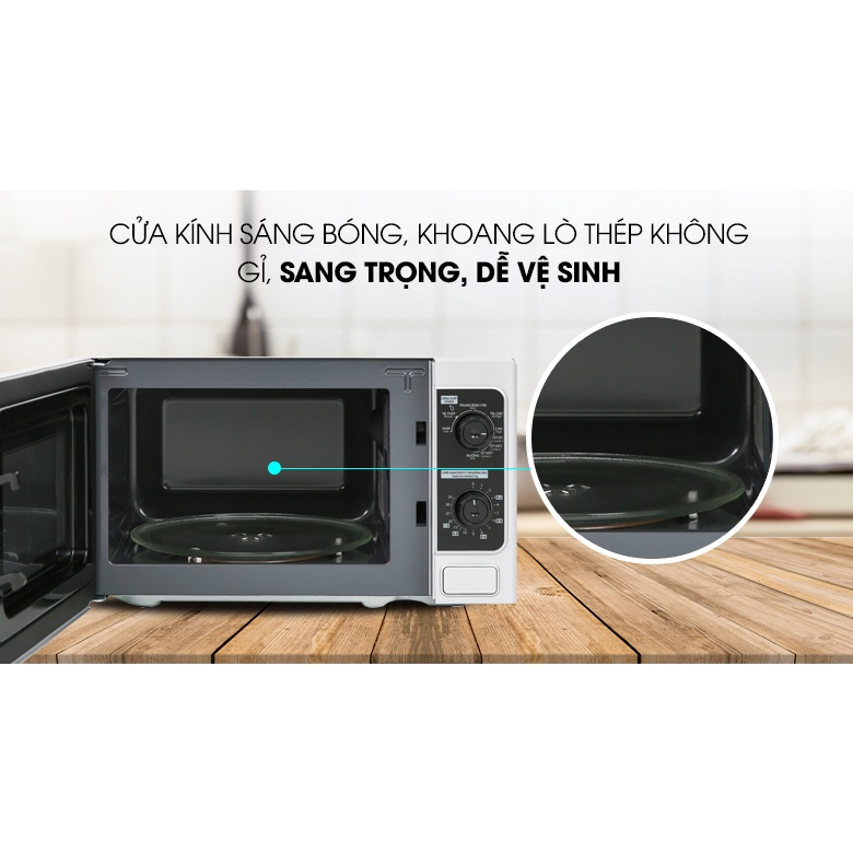 Lò vi sóng có nướng Toshiba ER-SGM20(S1)VN 20 lít