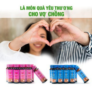 Combo 2 Nước Uống Đông Trùng Hạ Thảo Hector Sâm + Collagen 20 Chai Hỗ Trợ Sinh Lý Nam Nữ