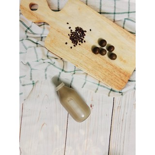 Combo 20 bình thủy tinh đựng sữa hạt 300ml nút cao su