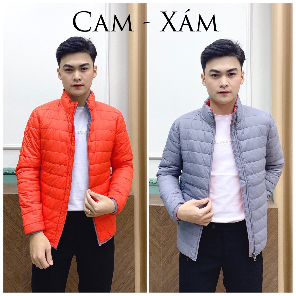 [Tiền Nào Của Nấy] Áo phao nam hàng hiệu siêu nhẹ, lông vũ 2 mặt chống gió, chống nước nhiều màu cho người 45 - 85kg | BigBuy360 - bigbuy360.vn