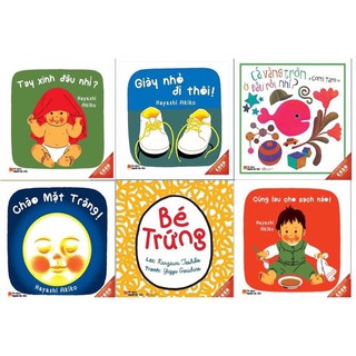 Combo 6 tập Ehon bé ngoan - Ehon Nhật Bản
