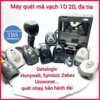 linh123 Máy quét mã vạch Motorola datalogic symbol Unionnet 1D 2D và đa tia
