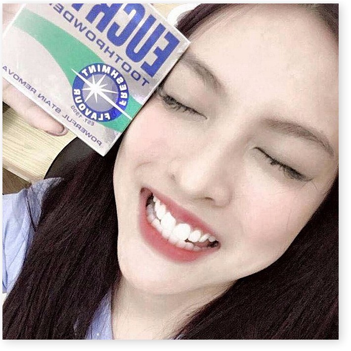 Bột Làm Trắng Răng Hương Bạc Hà EUCRYL Tooth Powder Fr