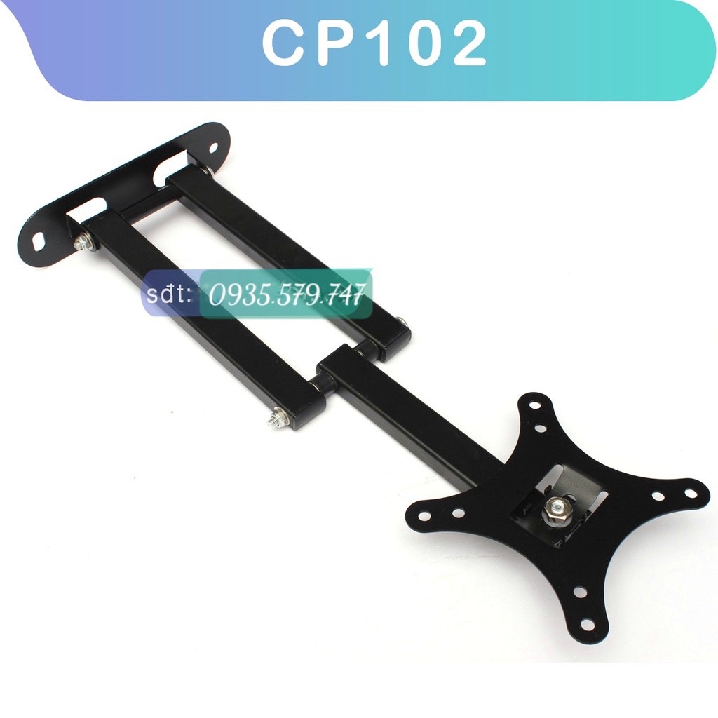 CP102 - Giá treo màn hình máy tính Xoay đa năng - Xoay trái/phải 180 độ -