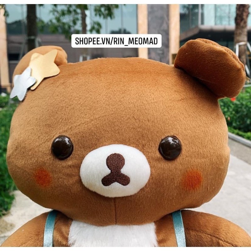 [TOREBA] Thú bông Rilakkuma Fluffy Angel Gấu Bông Nhật San-X Sanrio